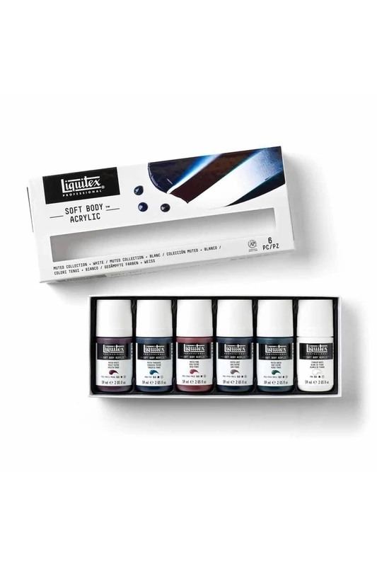 Liquitex 3699331 Acrylic Paint Set of 6 x 59 ml Bottles
