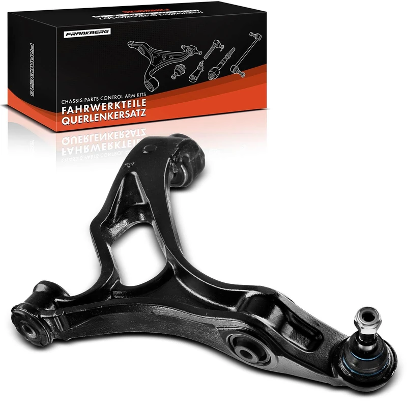 Frankberg 1x Control Arm Suspension Arm Front Rear Right Passenger Side Compatible with C.a.y.e.n.n.e 955 2002-2010 T.o.u.a.r.e.g 7LA 7L6 7L7 2002-2010 Replace# 7L0407154E