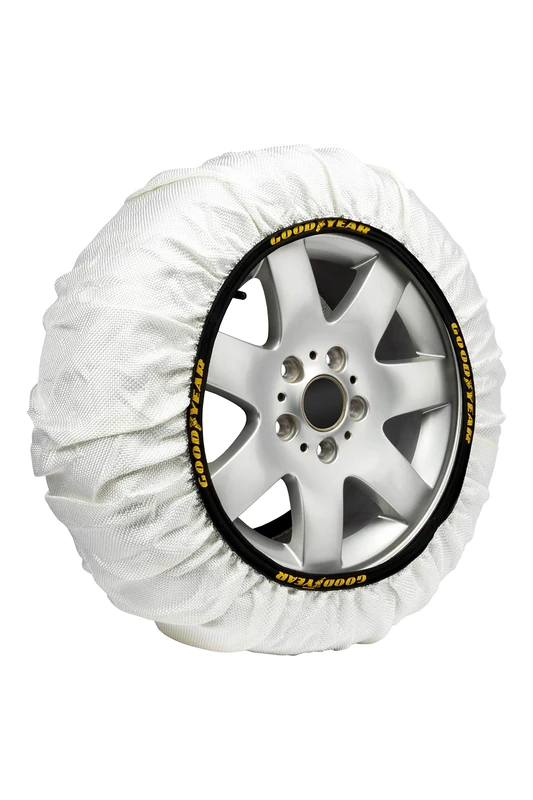Goodyear Set of 2 Goodyear Snow and Road Car Textile Snow Chains Size XXL