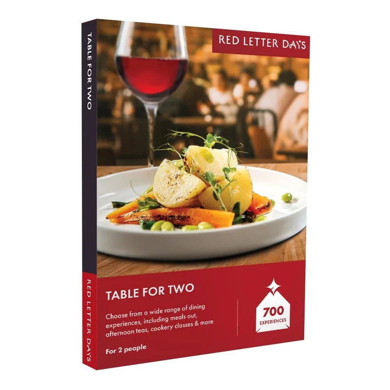 Red Letter Days Table for 2 Gift Voucher – 700 Dining Out Experiences Across the UK - Image 1