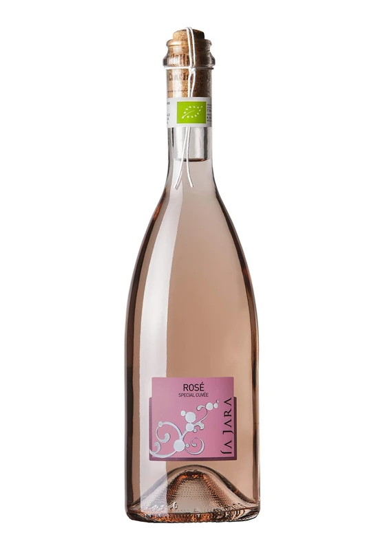 La Jara Rosato NV Frizzante, Organic Wine 75 cl, Case of 6