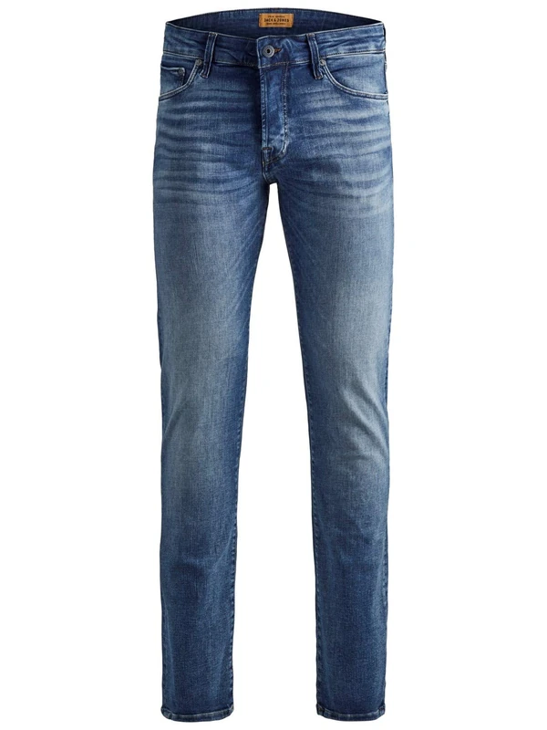 JACK & JONES Men's Jjiglenn Jjicon Jj 357 50sps Noos Slim Jeans, Blue (Blue Denim), W34/L34