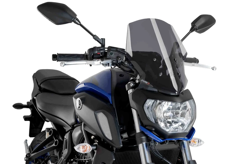 Puig 9667F Windshield Naked New Generation Touring Dark Smoke