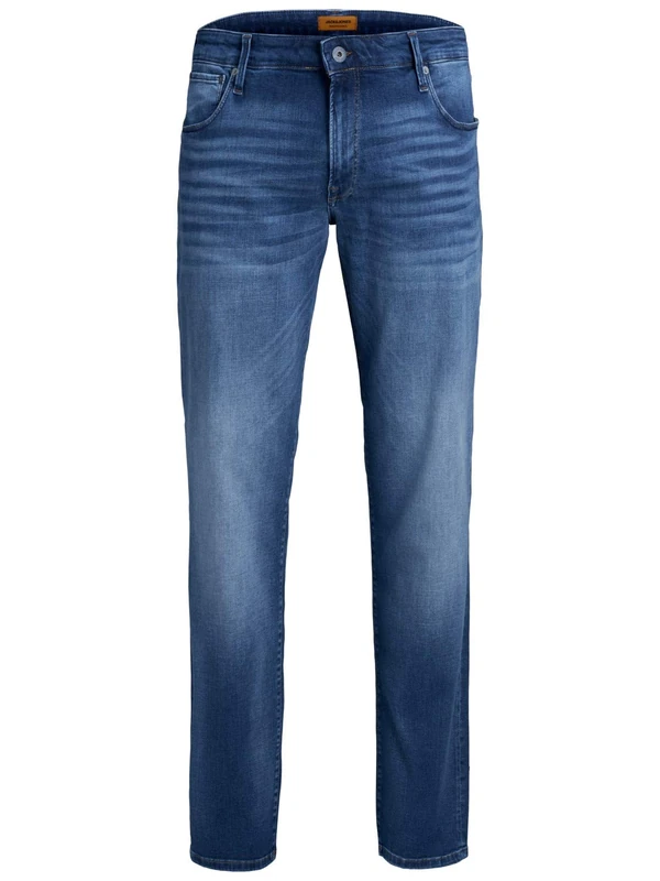 Jack & Jones Men's Jjitim Jjicon Jj 357 Plus Noos Skinny Jeans, Blue Denim, 50W 32L UK - Image 1