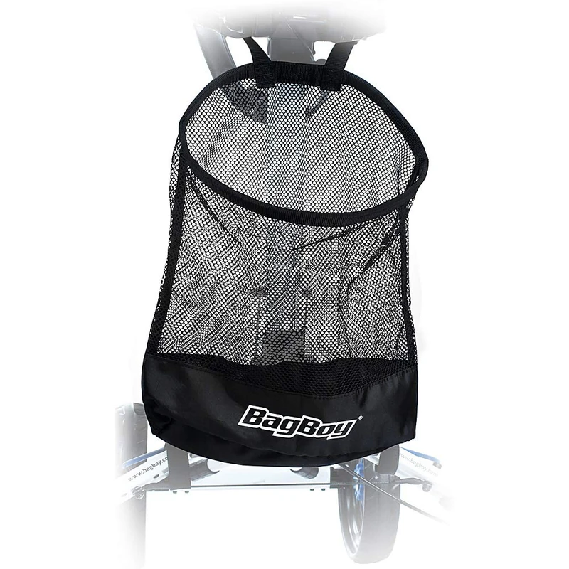 Bag Boy unisex adult Black Cart Storage Basket, Black, One Size US - Image 1