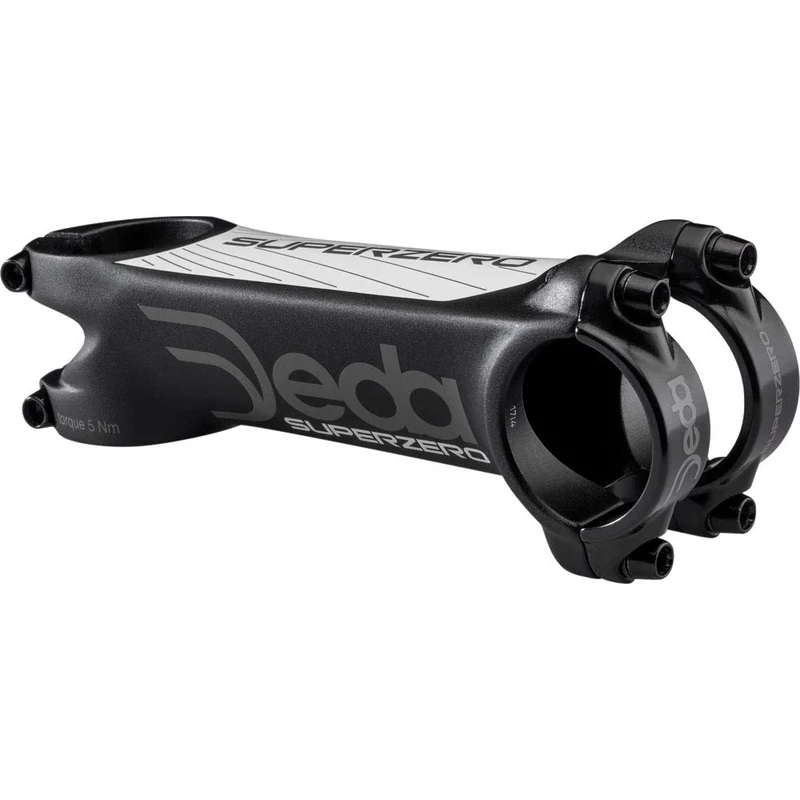 Deda Elementi 305393535 Fesses de Casque à Main Superzero 110 mm Mixte, Noir/Noir, Taille Unique