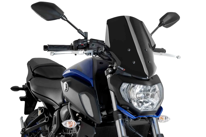 Puig 9667N Windshield Naked New Generation Touring Black