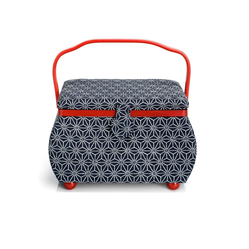 Prym Sewing Basket L Kyoto, Multicoloured, One Size