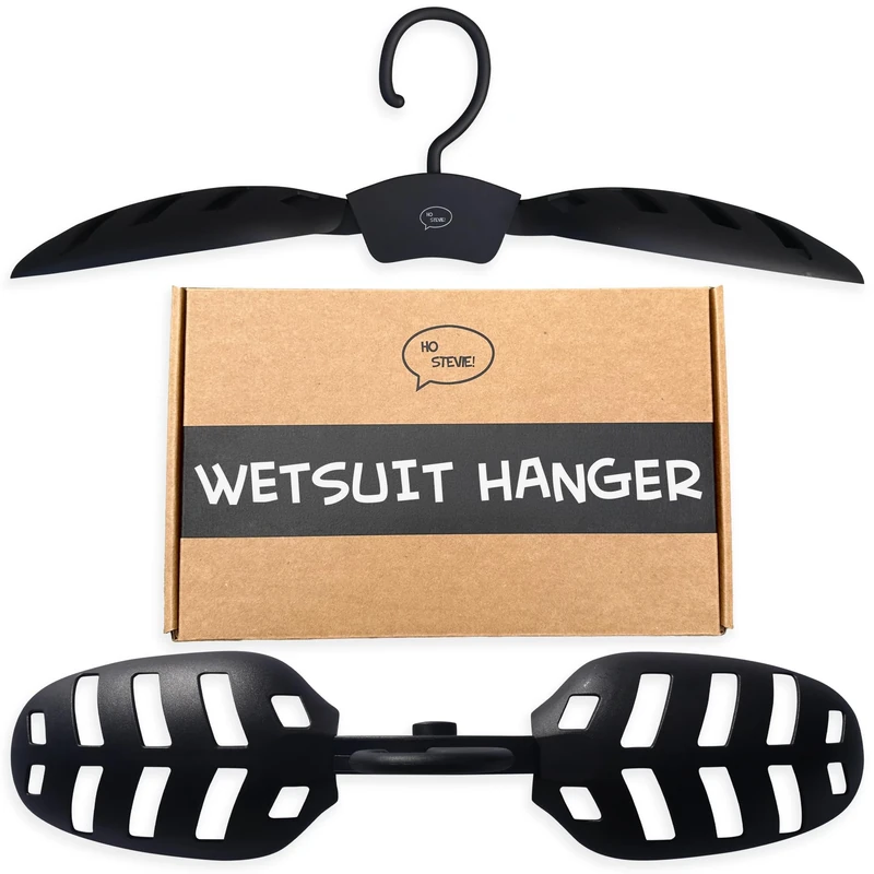 Ho Stevie! Wetsuit Hanger - Fast Dry Folding Vented Hanger for Surfing and Scuba Diving Wet Suits - Image 1