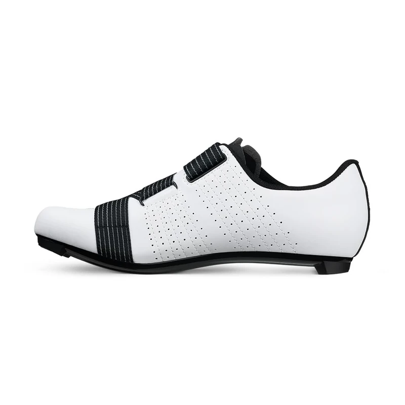 Fizik Men's tempo cycling footwear, White Black, 8 - 8.5 UK