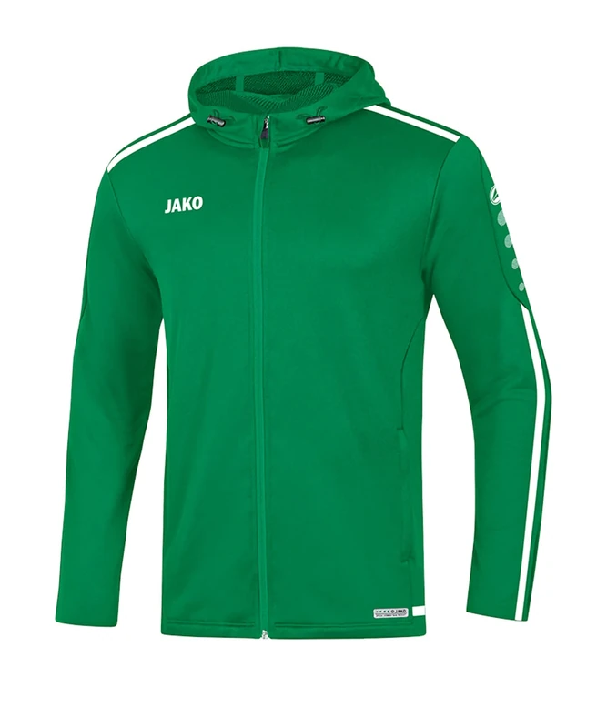 JAKO Women's Striker 2.0 Hooded Jacket, sportgrün/Weiß, 36 (EU) - Image 1