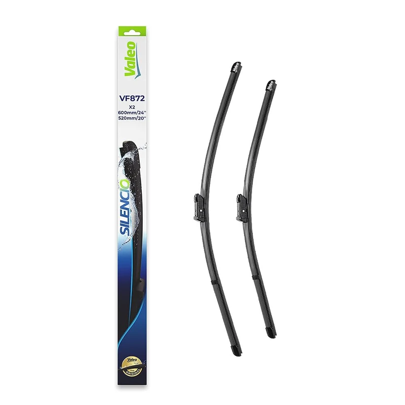 Valeo Silencio VF872 Wiper Blade Set - 600mm/520mm - 2 Pack