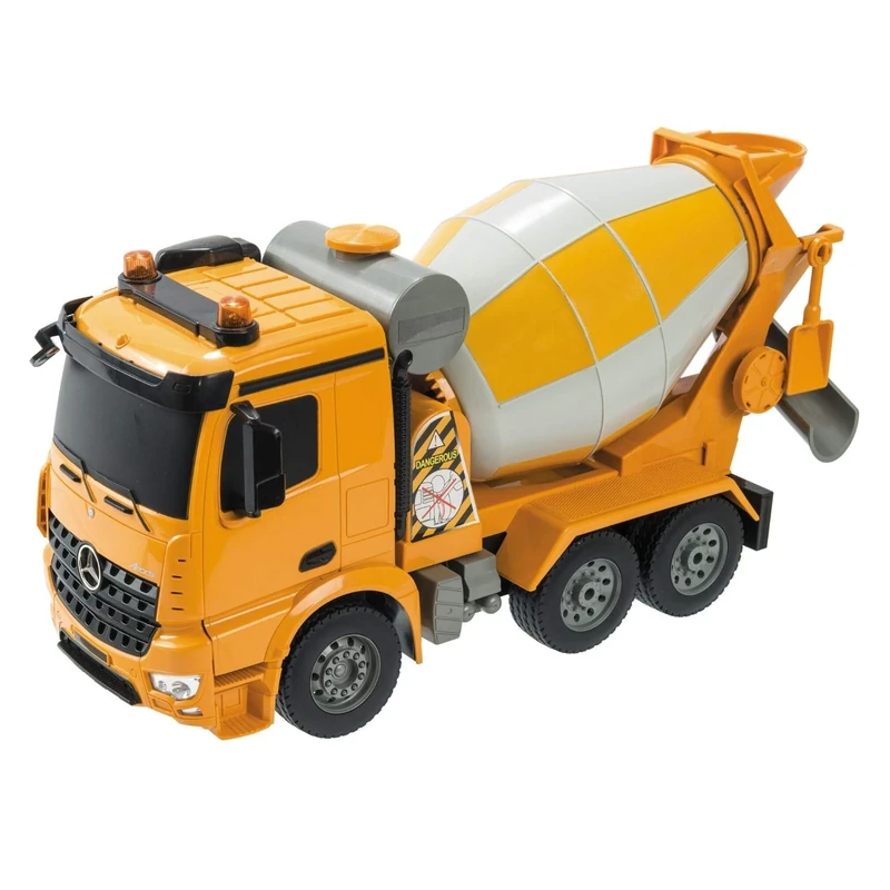 Mondo 63513 Mercedes AROCS betonniere, Truck, Children, Orange, 1:20