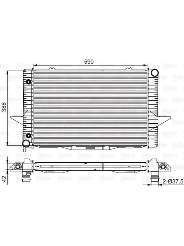 VALEO 701532 Engine Cooling