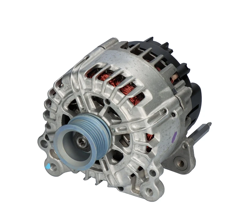 VALEO 439979 Alternator Alternator Charge current: 180 Amp Grooves: 6 grooves Pulley diameter: 50,5 mm Voltage: 14 V Rotation direction: CLOCKWISE