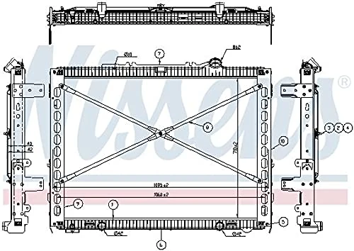 NISSENS 606496 Engine Cooling