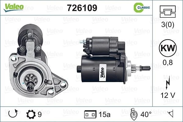 VALEO 726109 Starters
