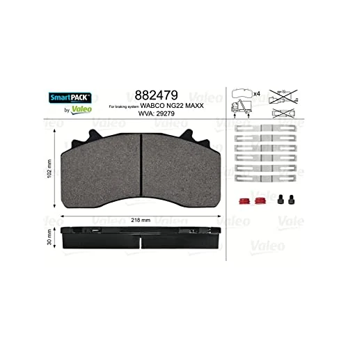 VALEO 882479 Brake Pads