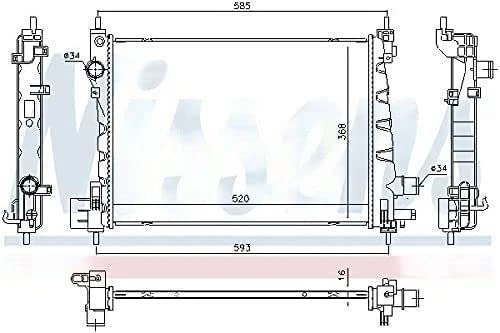 NISSENS 65479 Engine Cooling