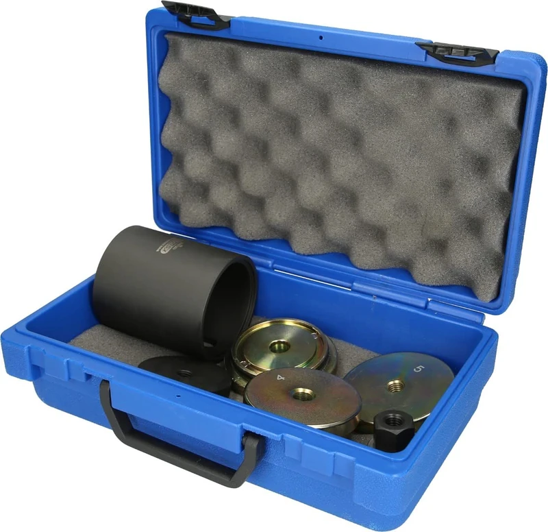 KS Tools 150.9865 Silent Bearing Tool Set for BMW Rear Axle Support 7-Piece