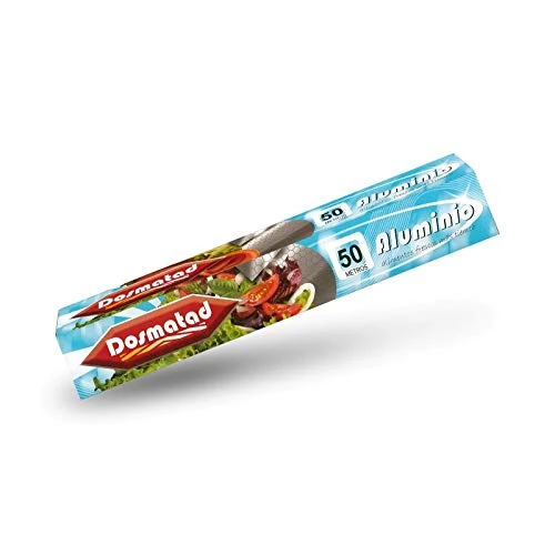Dosmatad Embossed Aluminium Foil, Silver, 50 m - Image 1