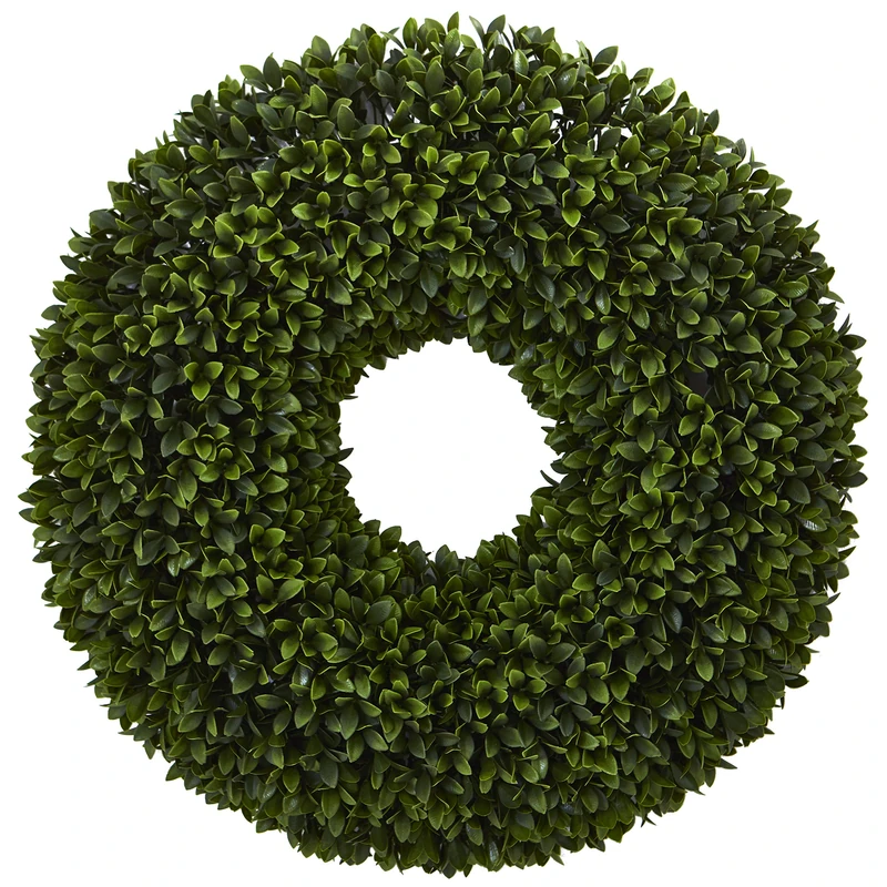 Nearly Natural Wreaths, Green