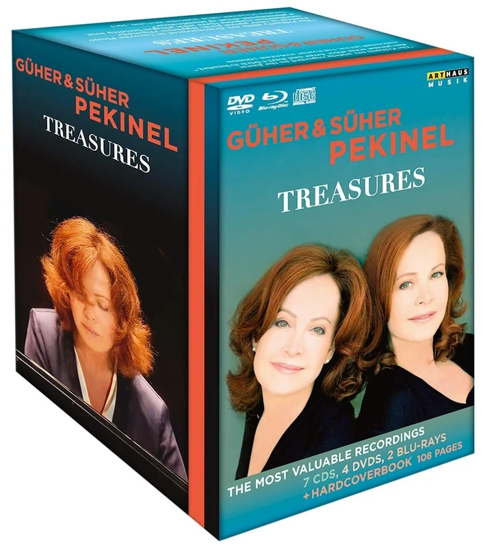 Guher Pekinel; Suher Pekinel - Treasures - DVD-Blu Ray - CD Pack