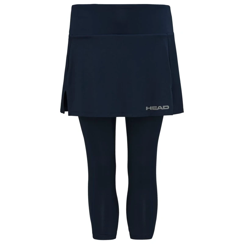 HEAD Women Club 3/4 Skort Tights - Dark Blue, Large