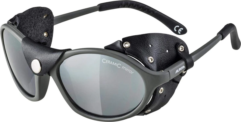 ALPINA Unisex - Adult, SIBIRIA sports glasses, tin-black matt, One Size