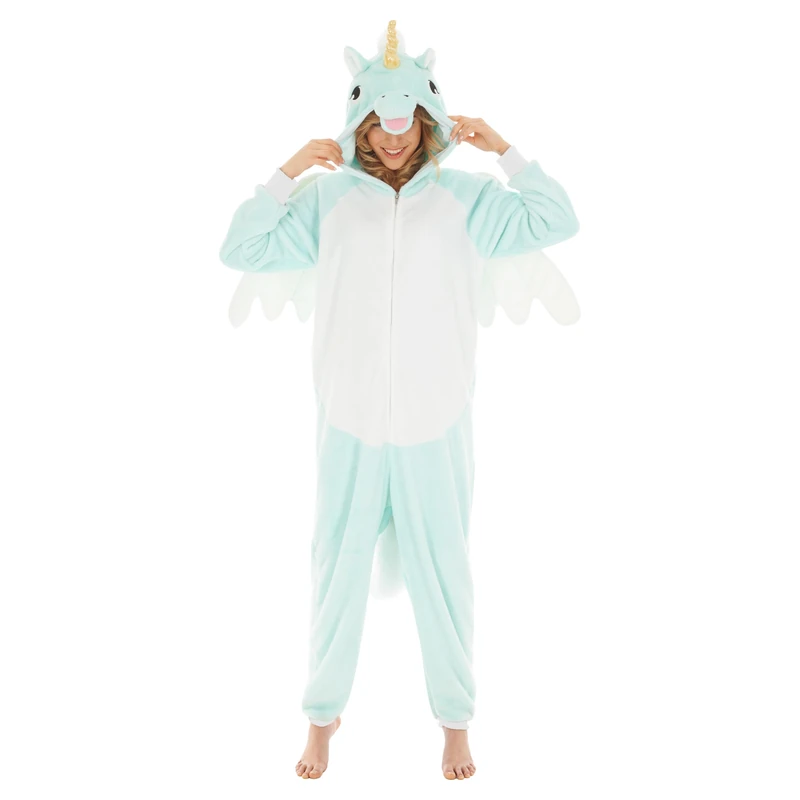 Chaks Unicorn Onesie Green - Magical Costume Size 164