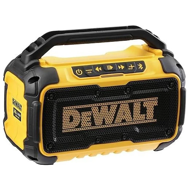 Dewalt DCR011-xj Bluetooth® Speaker 10.8-54V Li-ion Bare Unit, Yellow