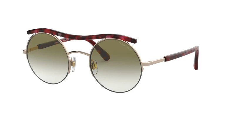 Ray-Ban Women's 0AR6082 Sunglasses, Gold (Rose Gold), 49