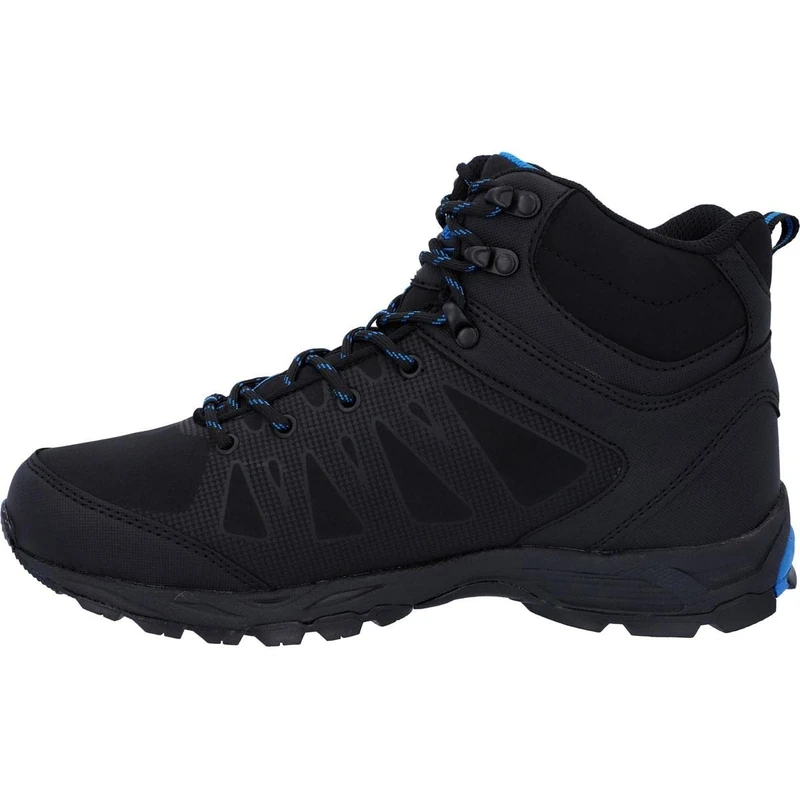 Hi-Tec Raven Mid Wp, Men’s High Rise Hiking Boots, Black (Black/Blue 21), 9 (43 EU)