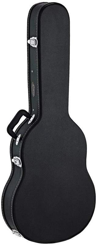 Ortega Guitars Economy Guitar Hardcase - Thinline - Case for Classical Guitar - Height 107 cm - Vinyl, Black (OCCSTD-T)
