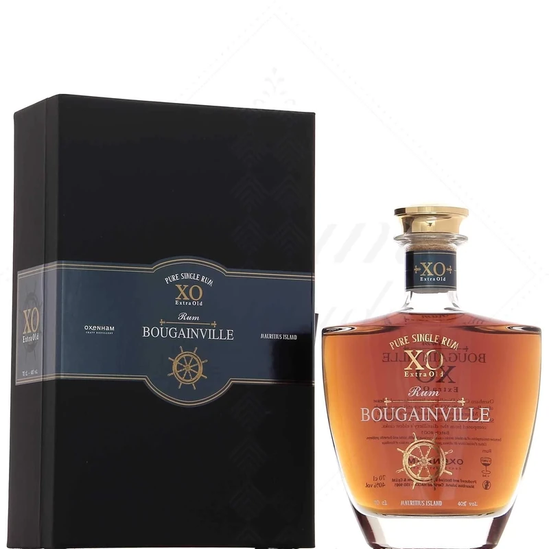 Bougainville Rum XO Extra Old Rum in Decanter and Gift Box, 1 x 70cl