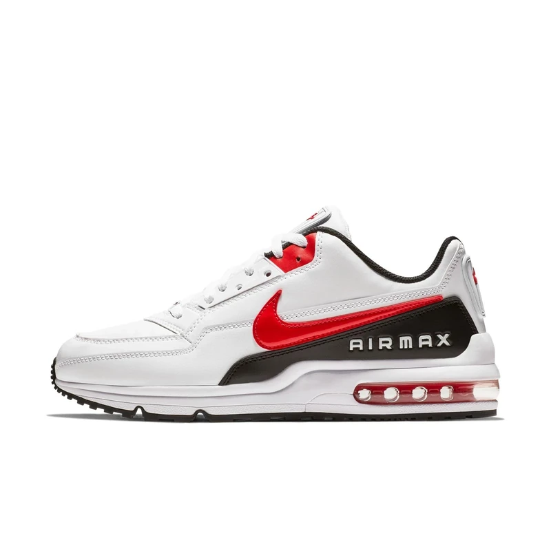 Nike AIR MAX LTD 3, Men's Football Shoe, Multicolour White University Red Black 100, 8 UK (42.5 EU)