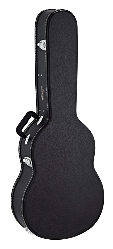 Ortega Guitars Economy Guitar Hardcase - Case for 3/4 Guitar - Height 98 cm - Vinyl, Black (OCCSTD-34)