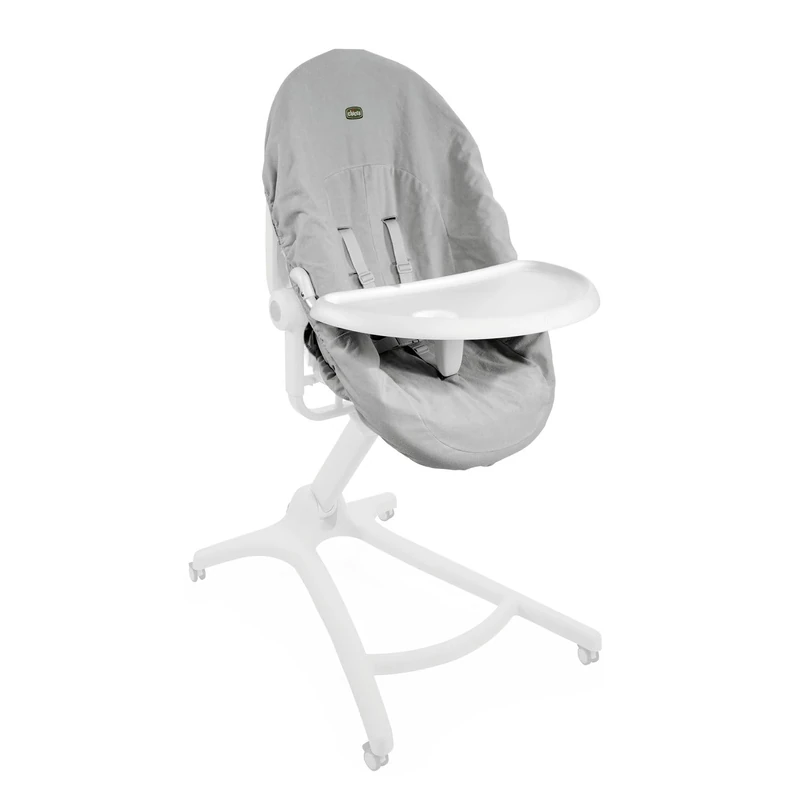 Chicco Baby Hug 4 in 1 Meal Kit | Highchair Tray & Cleanable Terry Cloth Cover - Image 1