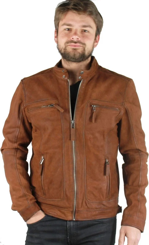 Oakwood Men's Castel Jacket, Brown (Whisky 508), Medium
