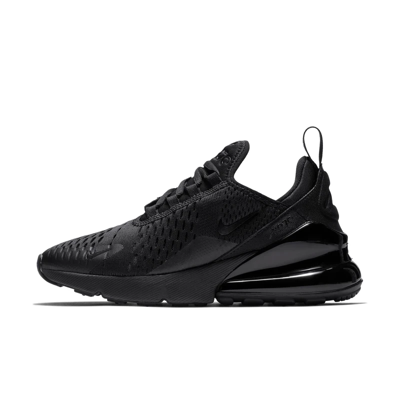 Nike AIR MAX 270 BG, Boy's Fitness Shoes, Black (BLACK/BLACK 001), 3 UK (35.5 EU)