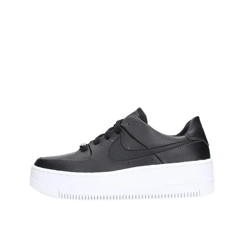 Nike Nike Air Force 1 Sage Low Ar5339-002, Women’s Low-Top Sneakers, Black (Black Ar5339-002), 3 UK (36 EU)