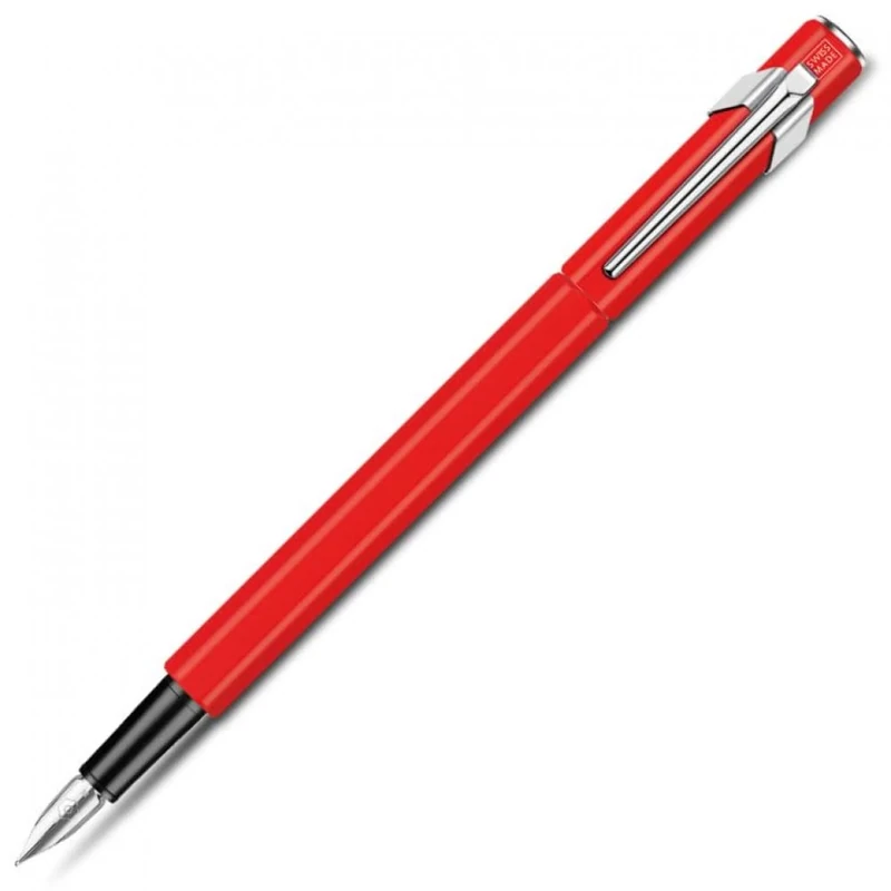 Classic Line Fountain Pen, red, medium nib