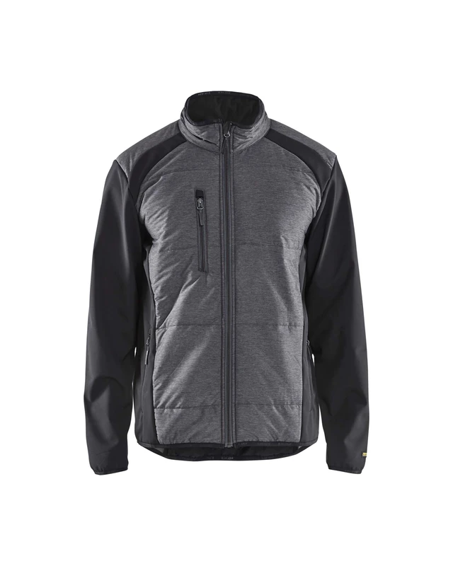 BLÅKLÄDER Hybrid jacket Men S Black/Dark grey
