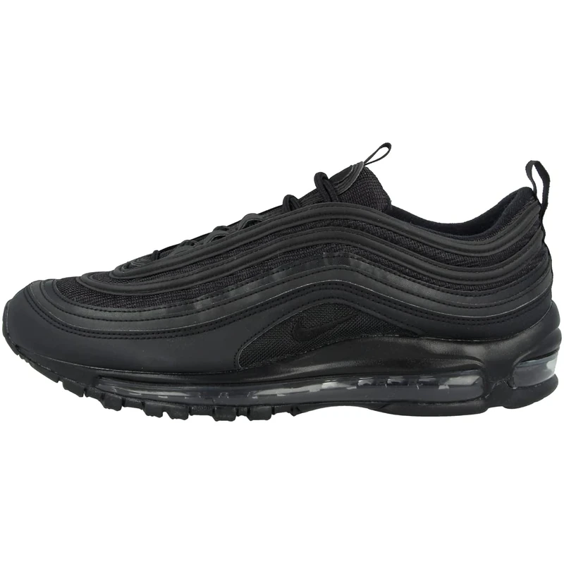 NIKE Men's Nike Air Max 97 Running Shoes, Black White 001, 7.5 UK