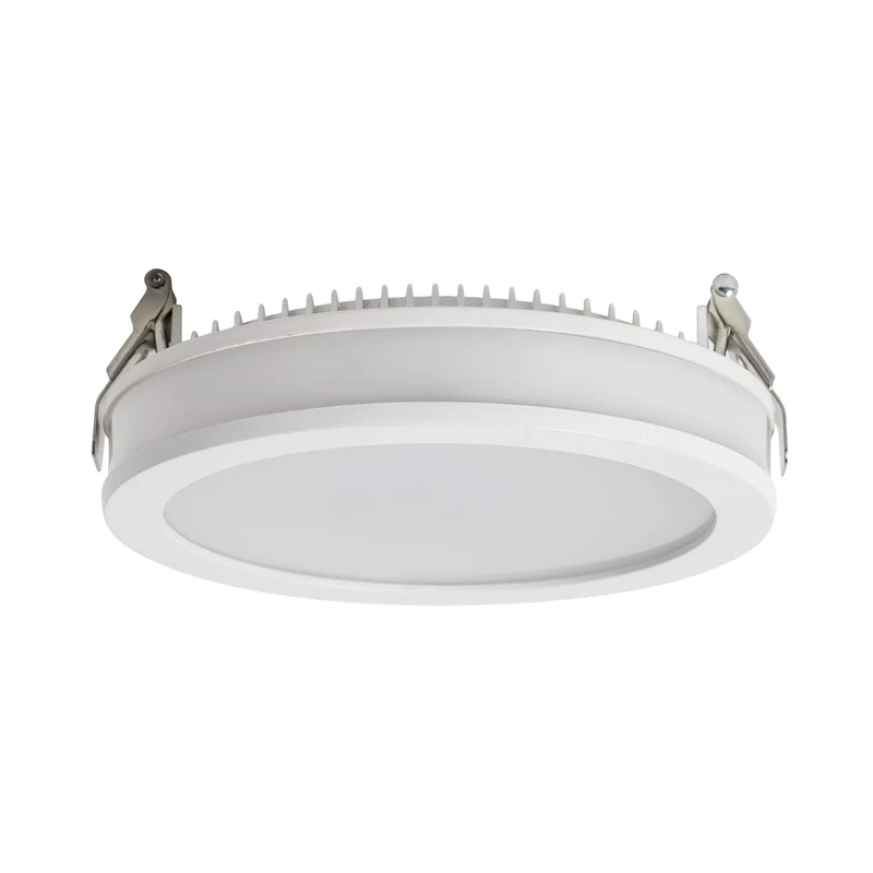 Sulion Wide Recessed LED Downlight, 24 W, White