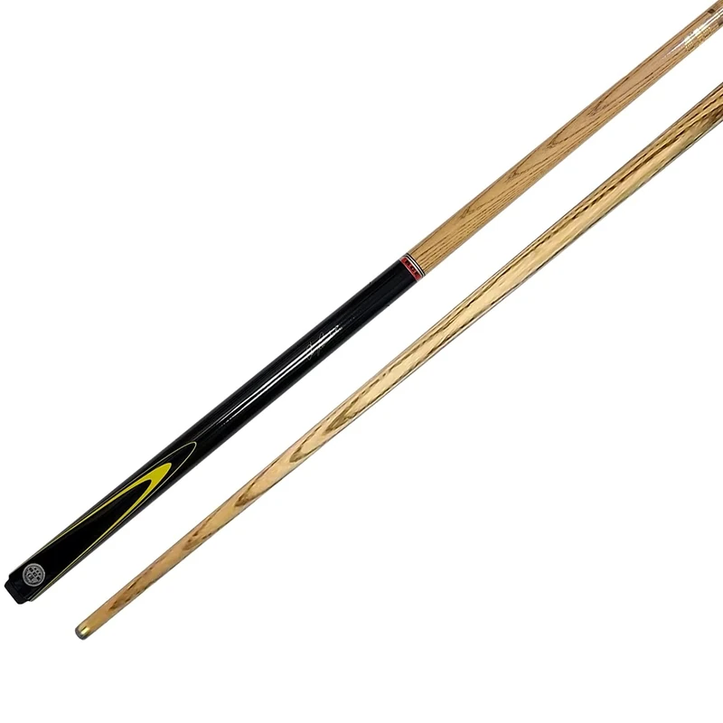 BCE Unisex Bsp-5b BCE Christophe Lambert 2 Piece English Pool Cue with 8 5mm tip, black butt/ natural wood shaft, 57 145cm UK