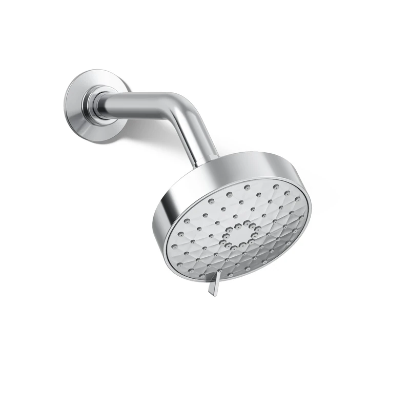 KOHLER 72419-G-CP Awaken G110 Three-Function Showerhead, Wall-Mount, 3 Spray Settings, 1.75 GPM, Polished Chrome