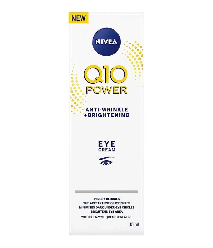 NIVEA Q10 Power Eye Cream, Anti-Wrinkle + Brightening 15ml