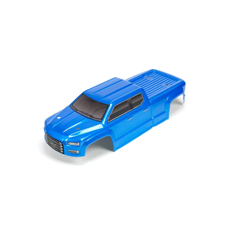 ARRMA Body with Painted DCLD, Blue: Big Rock Crew CAB 4X4