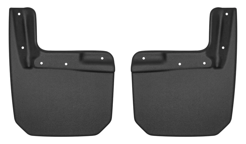 Husky Liners - 58151 Fits 2018-19 Jeep Wrangler Custom Front Mud Guards Black